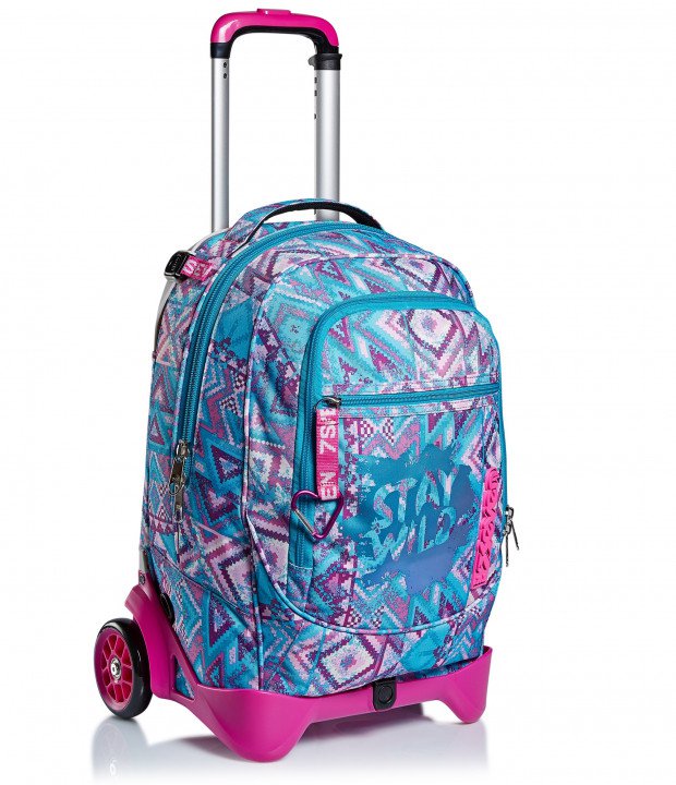 TROLLEY Seven JACK 2WD WILD FEELING con carrello removibile